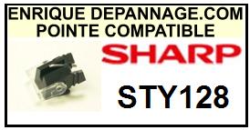 SHARP-STY128 STY-128-POINTES-DE-LECTURE-DIAMANTS-SAPHIRS-COMPATIBLES