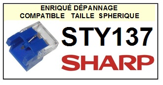 SHARP-STY137-POINTES-DE-LECTURE-DIAMANTS-SAPHIRS-COMPATIBLES