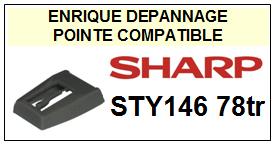 SHARP-STY146-POINTES-DE-LECTURE-DIAMANTS-SAPHIRS-COMPATIBLES