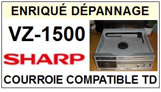 SHARP-VZ1500 VZ-1500-COURROIES-ET-KITS-COURROIES-COMPATIBLES