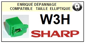 SHARP-W3H-POINTES-DE-LECTURE-DIAMANTS-SAPHIRS-COMPATIBLES