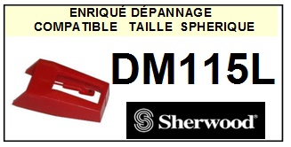 SHERWOOD-DM115L-POINTES-DE-LECTURE-DIAMANTS-SAPHIRS-COMPATIBLES