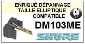 SHURE-DM103ME-POINTES-DE-LECTURE-DIAMANTS-SAPHIRS-COMPATIBLES