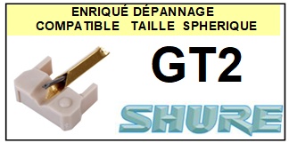 SHURE-GT2-POINTES-DE-LECTURE-DIAMANTS-SAPHIRS-COMPATIBLES