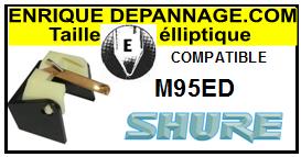 SHURE-M95ED-POINTES-DE-LECTURE-DIAMANTS-SAPHIRS-COMPATIBLES