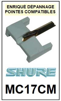 SHURE-MC17CM-POINTES-DE-LECTURE-DIAMANTS-SAPHIRS-COMPATIBLES