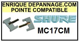 SHURE-MC17CM-POINTES-DE-LECTURE-DIAMANTS-SAPHIRS-COMPATIBLES