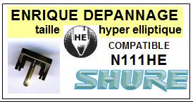 SHURE-N111HE-POINTES-DE-LECTURE-DIAMANTS-SAPHIRS-COMPATIBLES