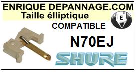 SHURE-N70EJ-POINTES-DE-LECTURE-DIAMANTS-SAPHIRS-COMPATIBLES