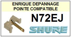 SHURE-N72EJ-POINTES-DE-LECTURE-DIAMANTS-SAPHIRS-COMPATIBLES