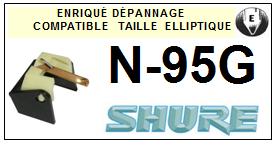 SHURE-N95G-POINTES-DE-LECTURE-DIAMANTS-SAPHIRS-COMPATIBLES