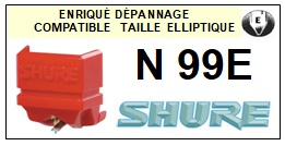 SHURE-N99E-POINTES-DE-LECTURE-DIAMANTS-SAPHIRS-COMPATIBLES