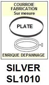 SILVER-SL1010-COURROIES-COMPATIBLES