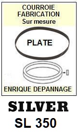 SILVER-SL350-COURROIES-COMPATIBLES