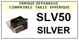 SILVER-SLV50-POINTES-DE-LECTURE-DIAMANTS-SAPHIRS-COMPATIBLES