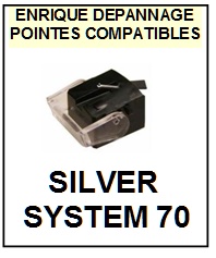 SILVER-SYSTEM 70-POINTES-DE-LECTURE-DIAMANTS-SAPHIRS-COMPATIBLES