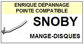 SNOBY-MANGE DISQUE-POINTES-DE-LECTURE-DIAMANTS-SAPHIRS-COMPATIBLES