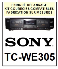 SONY-TCWE305 TC-WE305-COURROIES-ET-KITS-COURROIES-COMPATIBLES