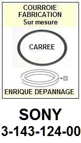 FICHE-DE-VENTE-COURROIES-COMPATIBLES-SONY-314312400 3-143-124-00