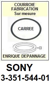 FICHE-DE-VENTE-COURROIES-COMPATIBLES-SONY-335154401 3-351-544-01