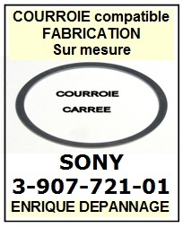 FICHE-DE-VENTE-COURROIES-COMPATIBLES-SONY-390772101 3-907-721-01