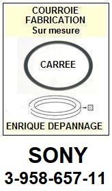 FICHE-DE-VENTE-COURROIES-COMPATIBLES-SONY-395895711 3-958-657-11