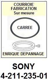 FICHE-DE-VENTE-COURROIES-COMPATIBLES-SONY-421123501 4-211-235-01