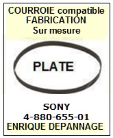FICHE-DE-VENTE-COURROIES-COMPATIBLES-SONY-488065501 4-880-655-01