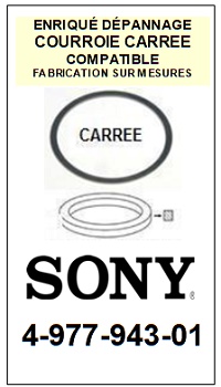 FICHE-DE-VENTE-COURROIES-COMPATIBLES-SONY-497794301 4-977-943-01