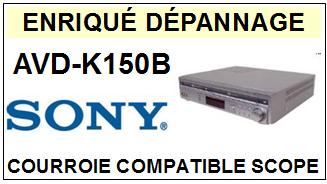 SONY-AVDK150B AVD-K150B-COURROIES-COMPATIBLES