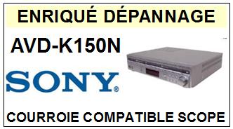SONY-AVDK150N AVD-K150N-COURROIES-COMPATIBLES