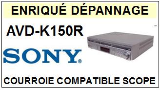 SONY-AVDK150R AVD-K150R-COURROIES-COMPATIBLES