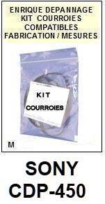 SONY-CDPCX450 CDP-CX450-COURROIES-ET-KITS-COURROIES-COMPATIBLES