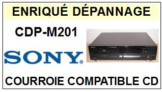 SONY-CDPM201 CDP-M201-COURROIES-COMPATIBLES