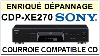 SONY-CDPXE270 CDP-XE270-COURROIES-ET-KITS-COURROIES-COMPATIBLES
