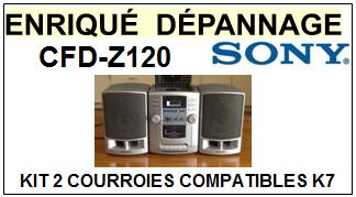 SONY-CFDZ120 CFD-Z120-COURROIES-ET-KITS-COURROIES-COMPATIBLES