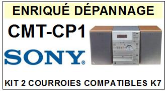 SONY-CMTCP1 CMT-CP1-COURROIES-COMPATIBLES