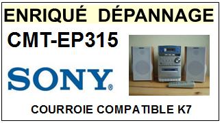 SONY-CMTEP315 CMT-EP315-COURROIES-COMPATIBLES