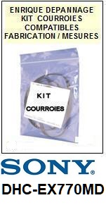 SONY-DHCEX770MD DHC-EX770MD-COURROIES-ET-KITS-COURROIES-COMPATIBLES