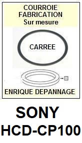 SONY-HCDCP100 HCD-CP100-COURROIES-ET-KITS-COURROIES-COMPATIBLES