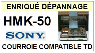 SONY-HMK50 HMK-50-COURROIES-COMPATIBLES