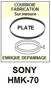 SONY-HMK70 HMK-70-COURROIES-ET-KITS-COURROIES-COMPATIBLES