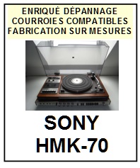 SONY-HMK70 HMK-70-COURROIES-COMPATIBLES