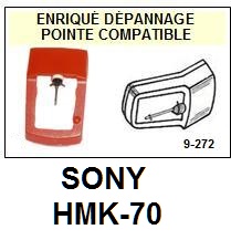 SONY-HMK70  HMK-70-POINTES-DE-LECTURE-DIAMANTS-SAPHIRS-COMPATIBLES