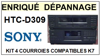SONY-HCTD309 HCT-D309-COURROIES-COMPATIBLES