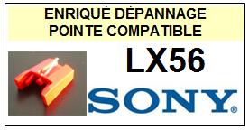 SONY-LX56 LX-56-POINTES-DE-LECTURE-DIAMANTS-SAPHIRS-COMPATIBLES