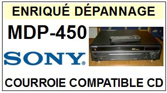 SONY-MDP450 MDP-450-COURROIES-COMPATIBLES