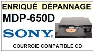 SONY-MDP650D MDP-650D-COURROIES-COMPATIBLES