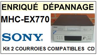 SONY-MHCEX770 MHC-EX770-COURROIES-ET-KITS-COURROIES-COMPATIBLES