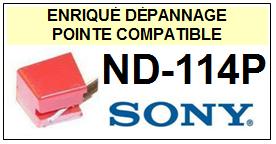 SONY-ND114P ND-114P-POINTES-DE-LECTURE-DIAMANTS-SAPHIRS-COMPATIBLES